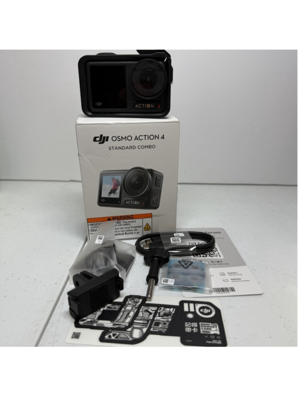 DJI Osmo Action 4 4K Action Camera - Gray